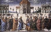 Christ Handing the Keys to St. Peter af Pietro